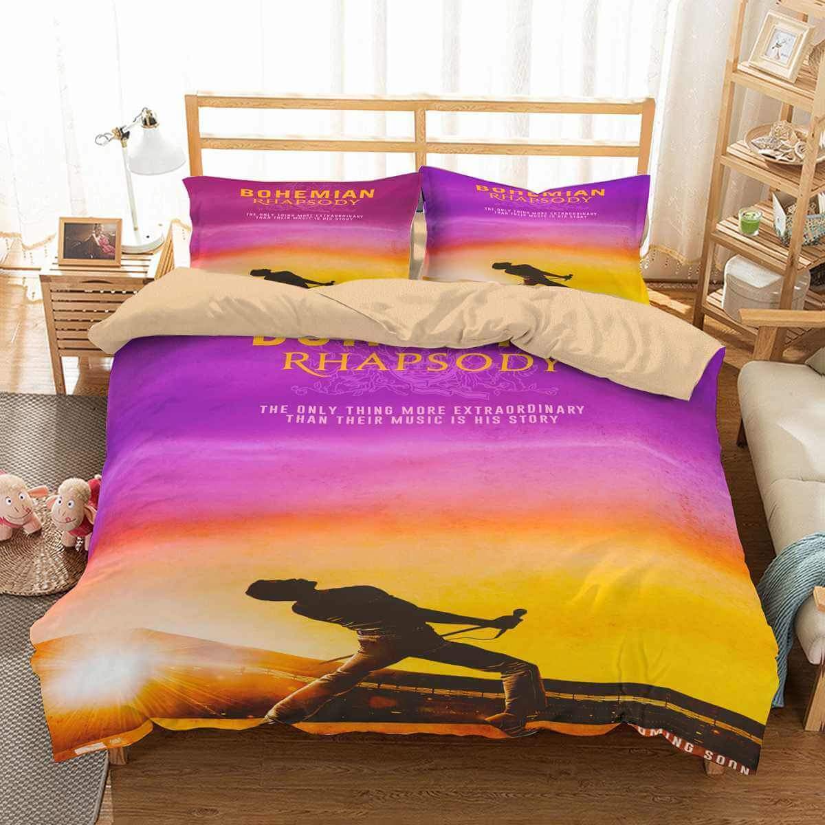 Bohemian Rhapsody 3D Customized Duvet Cover Bedding Sets
