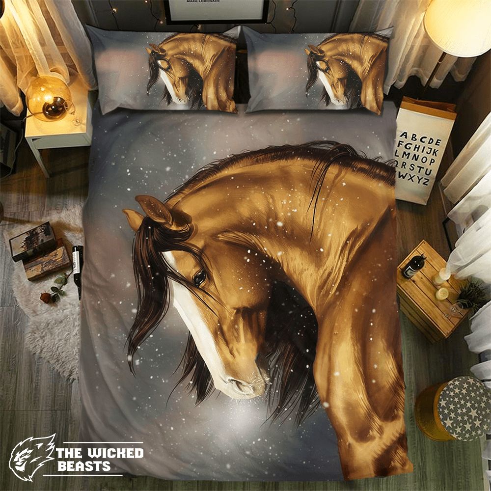 Bowing Horse 091413D Customized Duvet Cover Bedding Sets