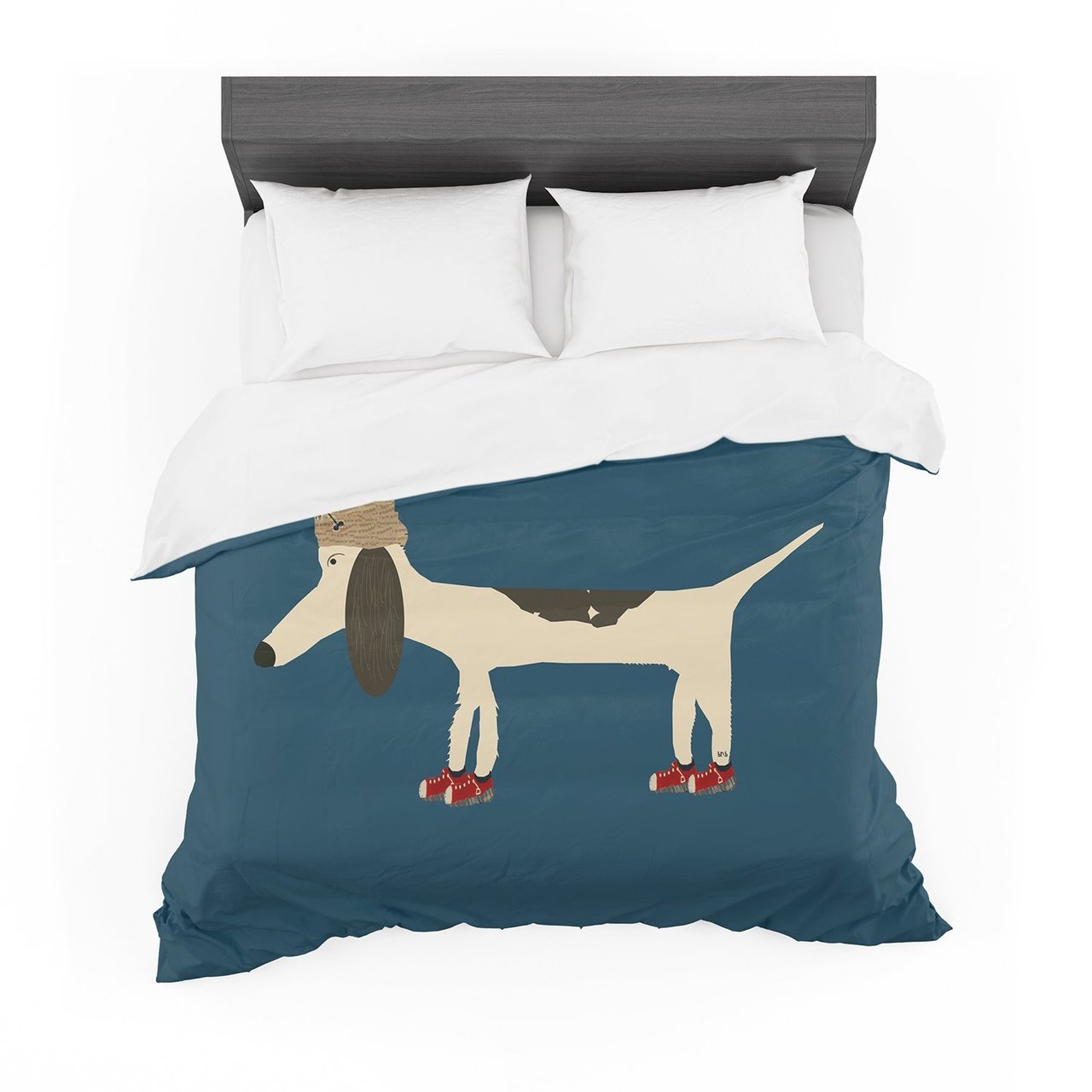 Bri Buckley ‘Chien’ Blue Featherweight3D Customized Duvet Cover Bedding Sets