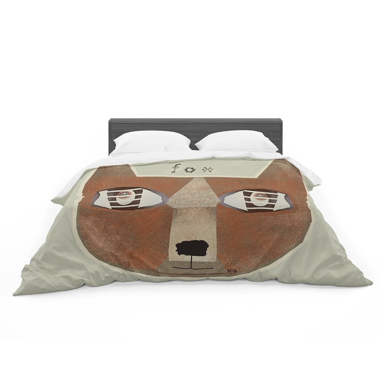 Bri Buckley ‘Fox Face’ Brown Tan Featherweight3D Customized Duvet Cover Bedding Sets