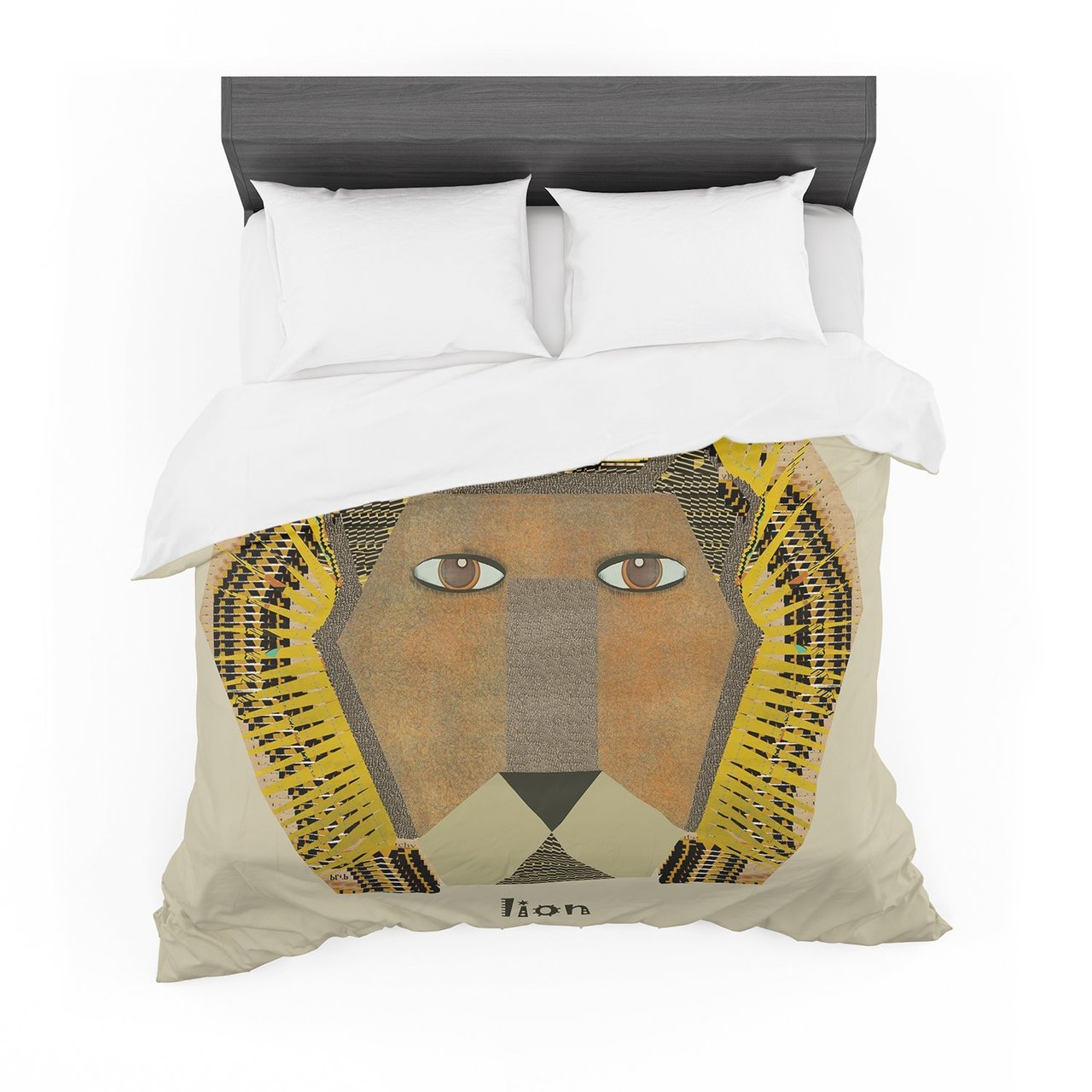 Bri Buckley ‘Lion’ Yellow Orange Featherweight3D Customized Duvet Cover Bedding Sets