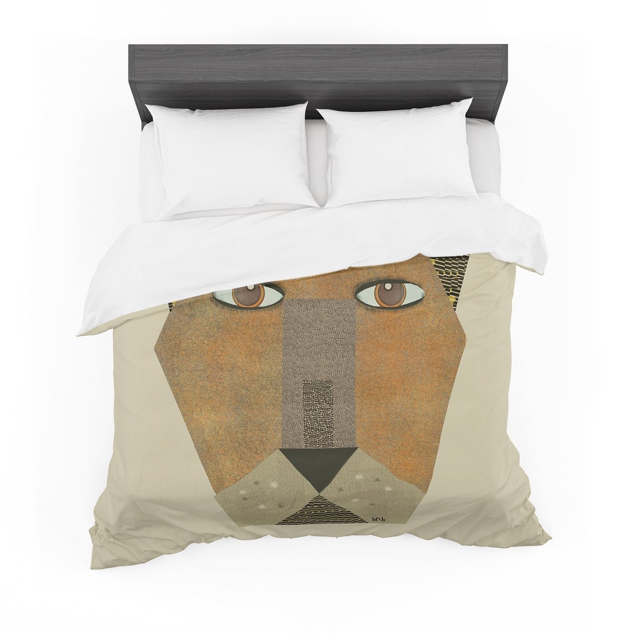 Bri Buckley ‘Lioness’ Tan Yellow Featherweight3D Customized Duvet Cover Bedding Sets