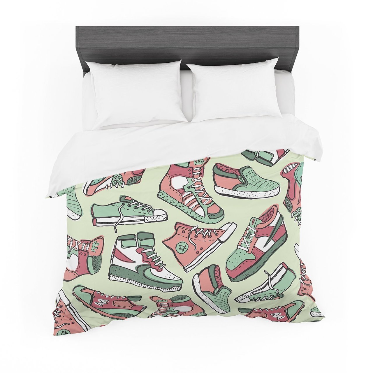 Brienne Jepkema ‘Sneaker Lover II’ Cotton3D Customized Duvet Cover Bedding Sets