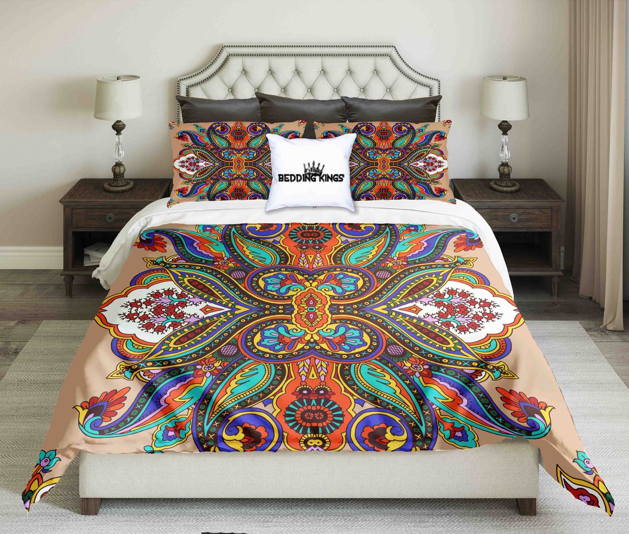 Bright Colour Design | kings3D Customized Duvet Cover Bedding Sets