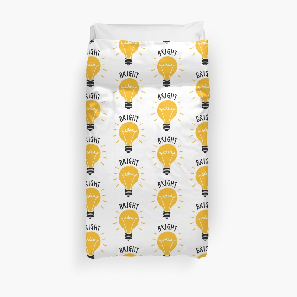 Bright Idea 3D Customized Duvet Cover Bedding Sets