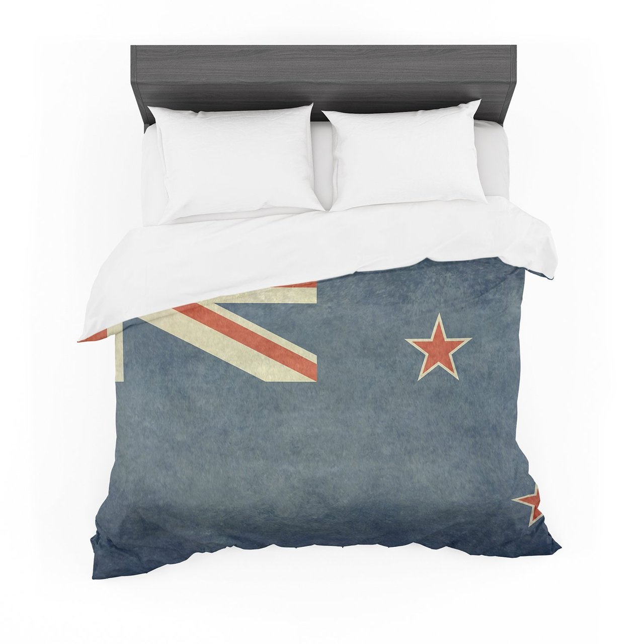 Brucetanfield ‘Flag of New Zealand’ Blue Featherweight3D Customized Duvet Cover Bedding Sets