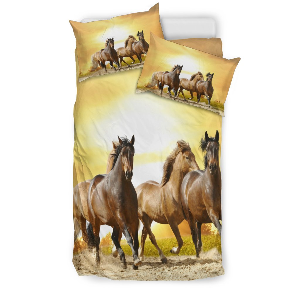 Brumby Horse Lovers 3D Customized Duvet Cover Bedding Sets
