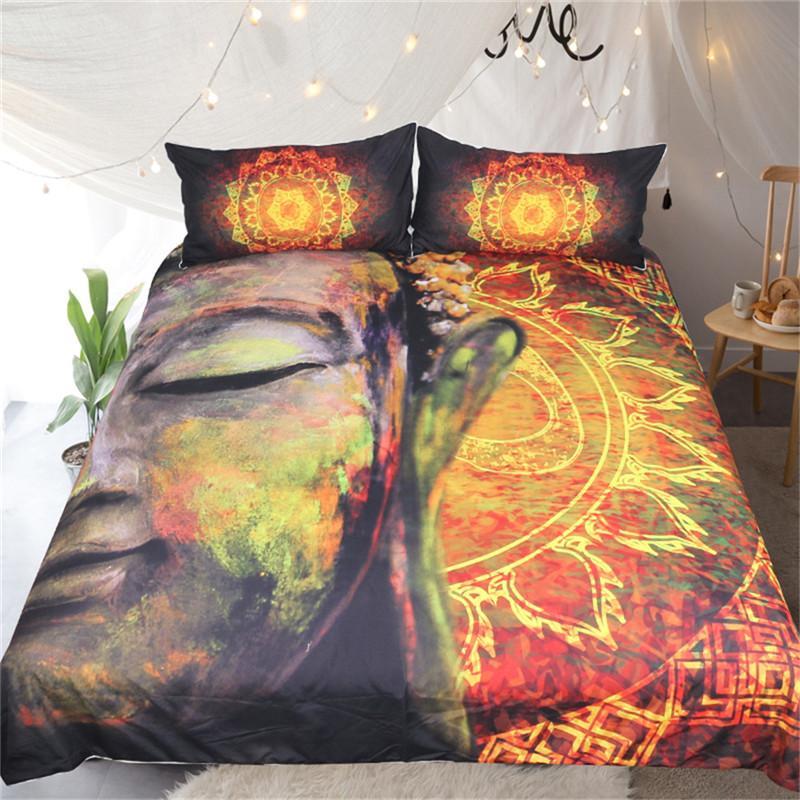 Buddha 3D Customized Duvet Cover Bedding Sets