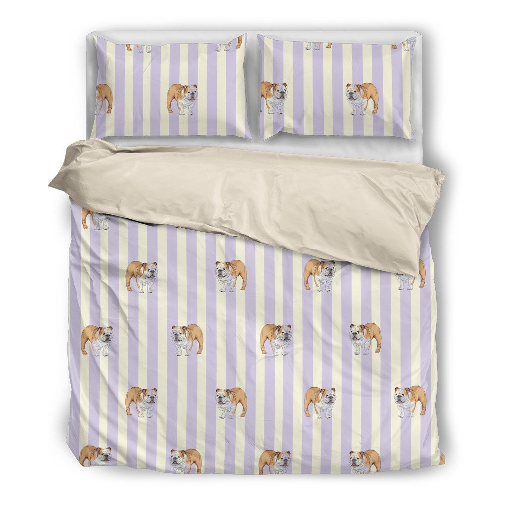 Bulldog 3D Customized Duvet Cover Bedding Sets