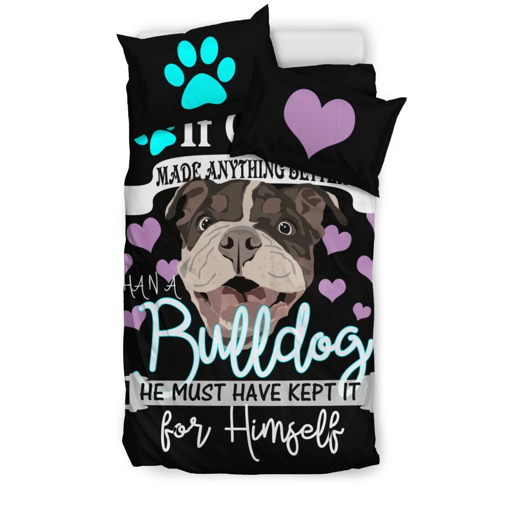 Bulldog Lovers 3D Customized Duvet Cover Bedding Sets