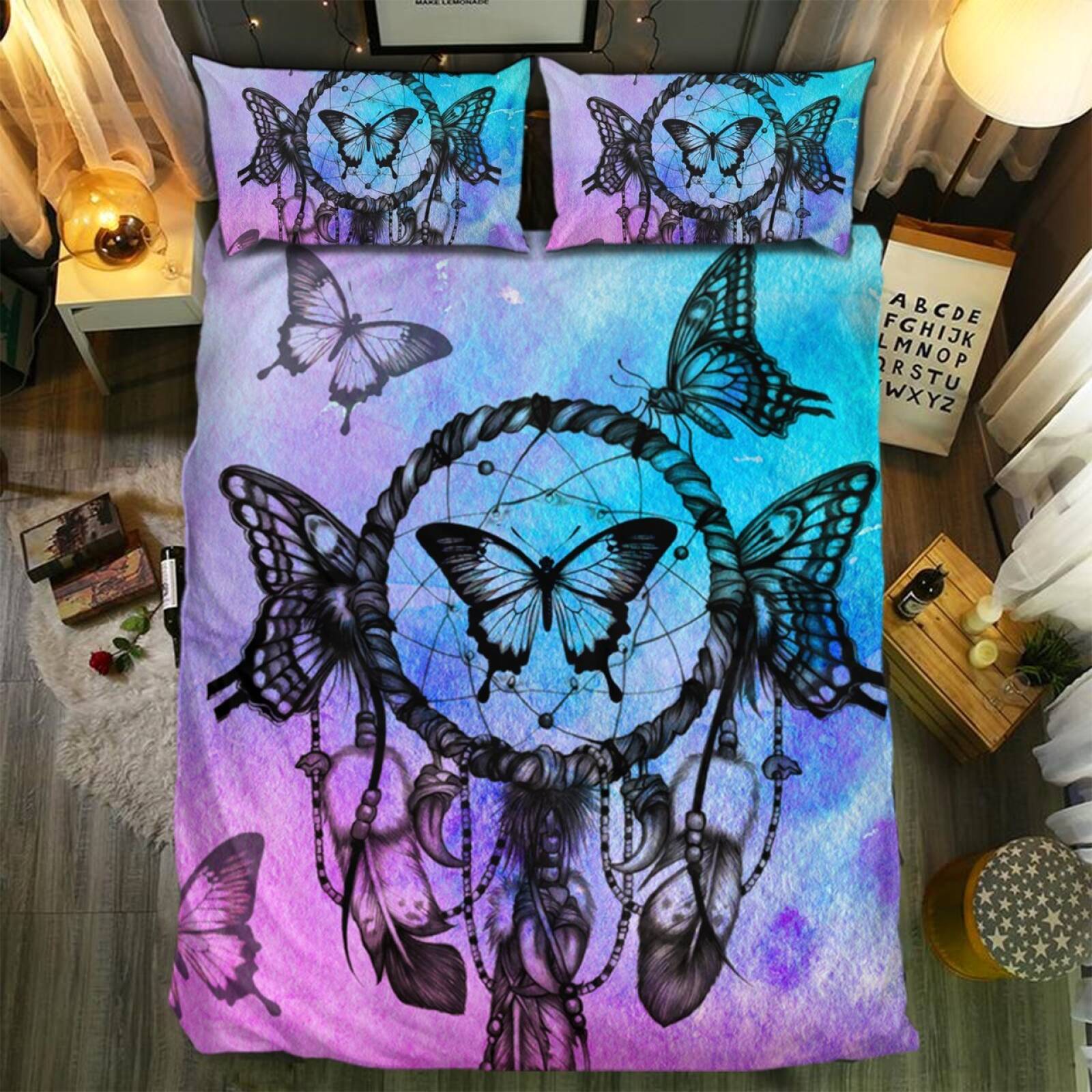 Butterfly Collection 0829013D Customized Duvet Cover Bedding Sets