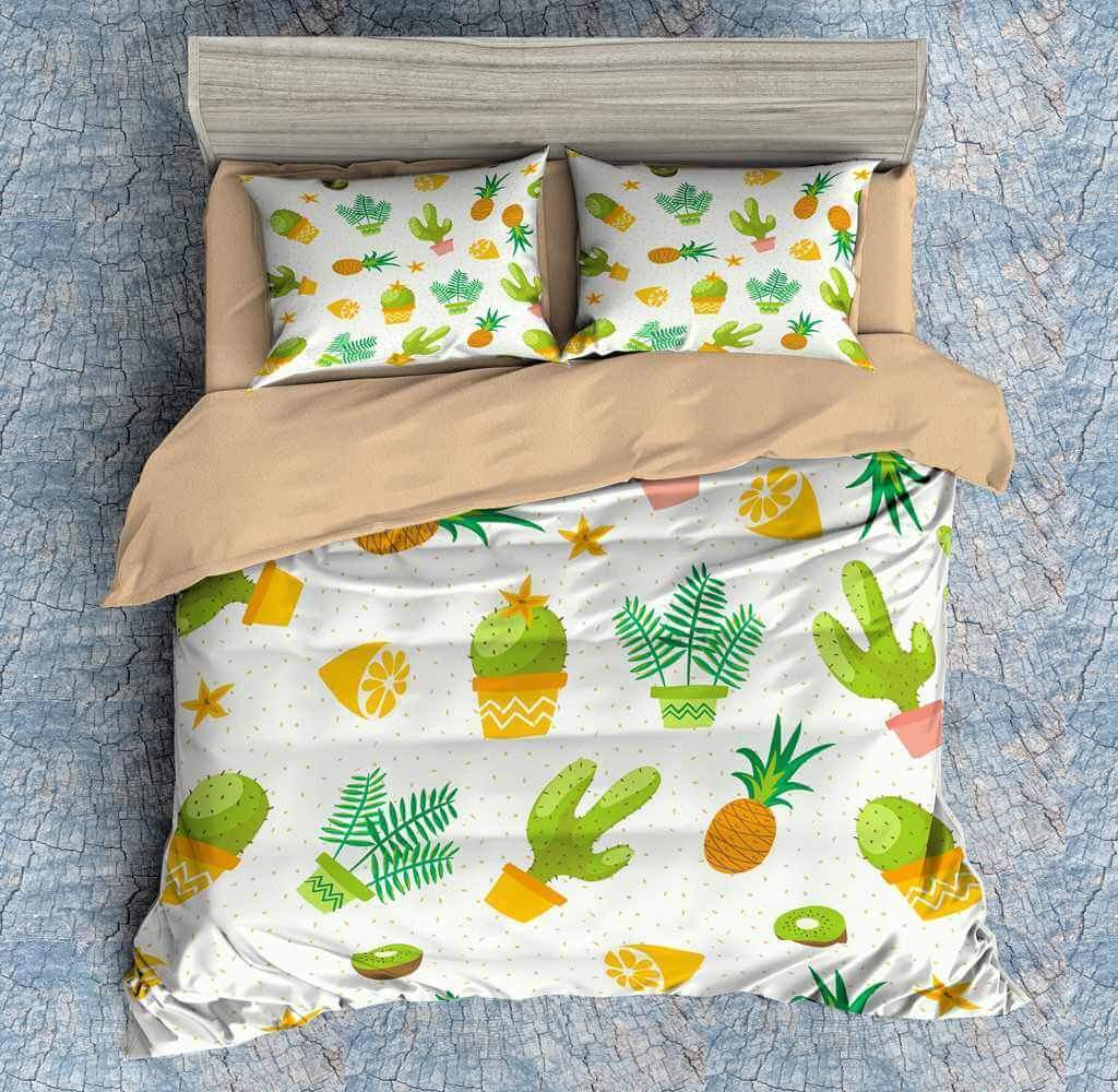 Cactus 2 3D Customized Duvet Cover Bedding Sets