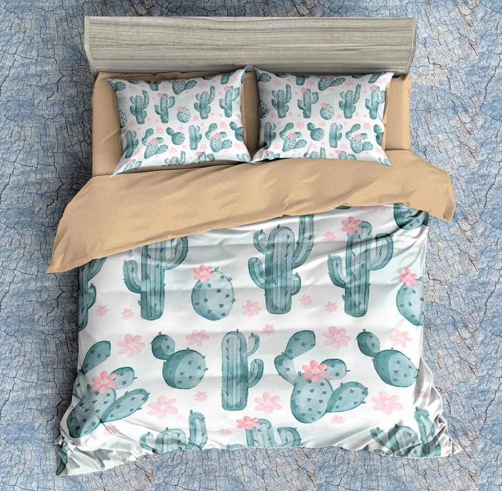 Cactus 4 3D Customized Duvet Cover Bedding Sets
