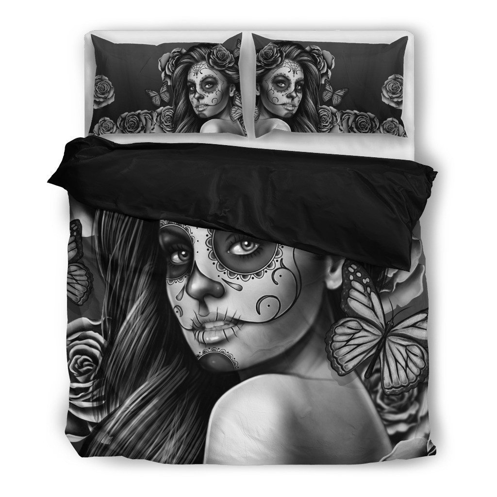 Calavera 3D Customized Duvet Cover Bedding Sets