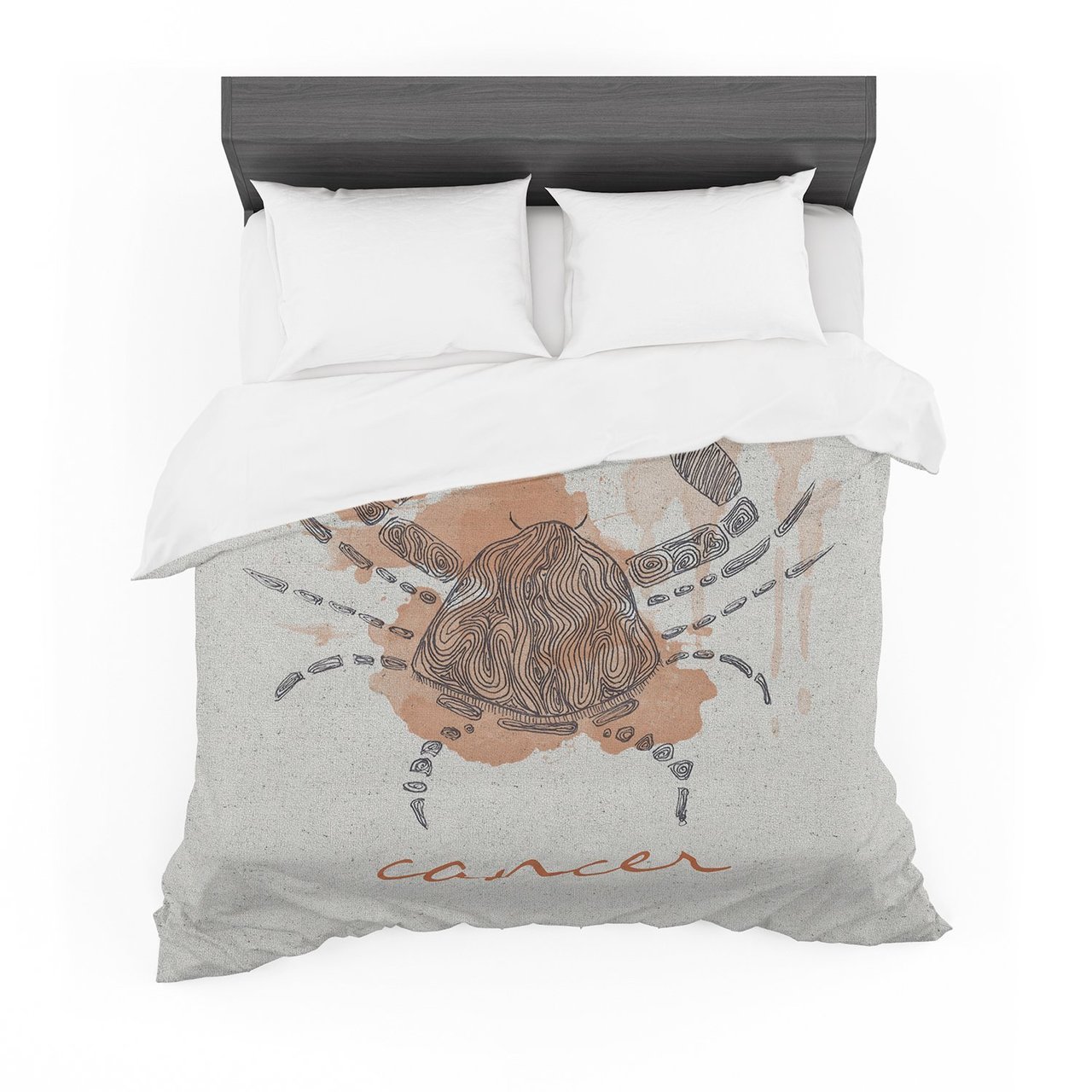 Cancer Featherweight3D Customized Duvet Cover Bedding Sets