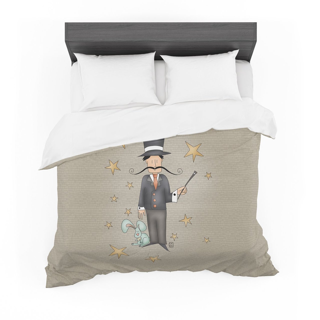 Carina Povarchik ‘Circus Magician’ Cotton3D Customized Duvet Cover Bedding Sets