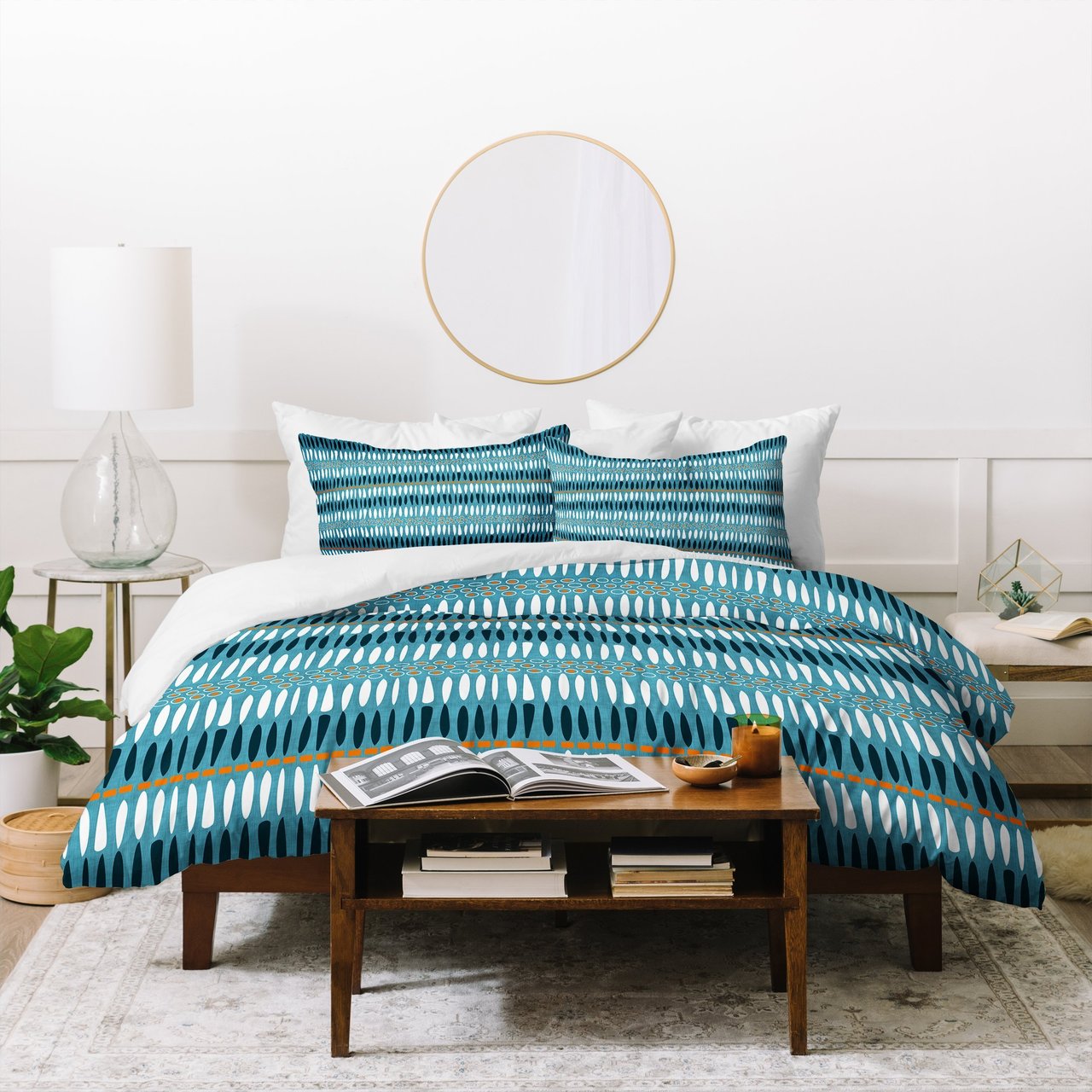 Caroline Okun Baby Teeth Mudcloth Duvet Cover Bedding Sets