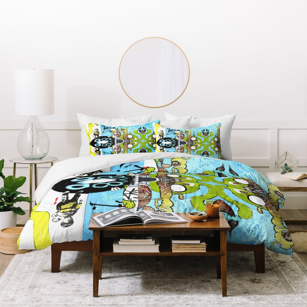 Caroline Okun Blue Angels Duvet Cover