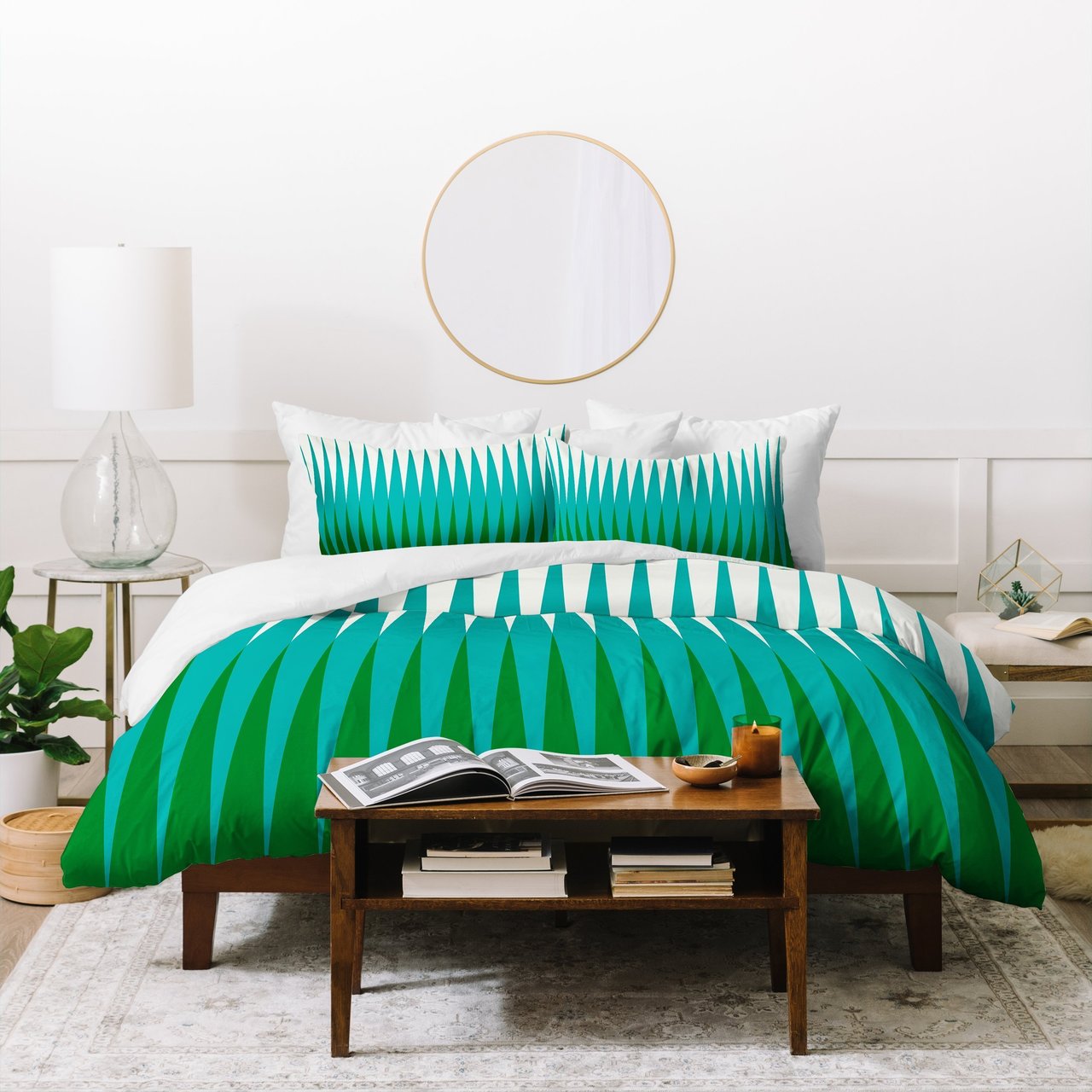 Caroline Okun Clover Duvet Cover