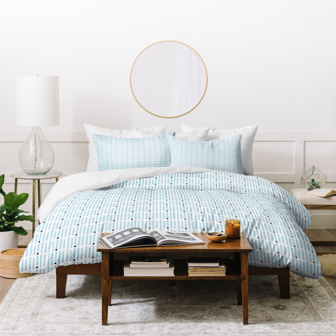 Caroline Okun Keene Stripes Duvet Cover