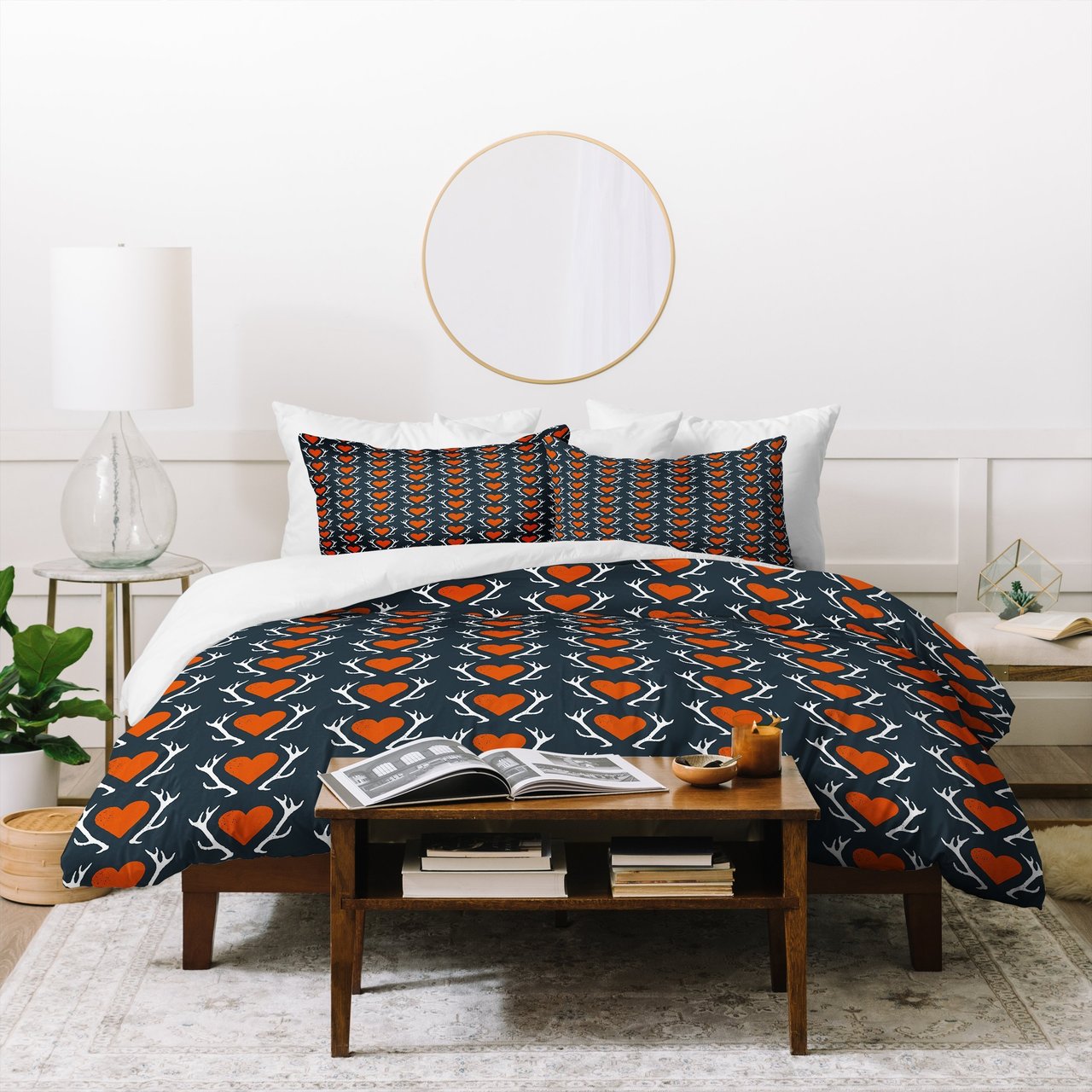 Caroline Okun Love Hunt Duvet Cover