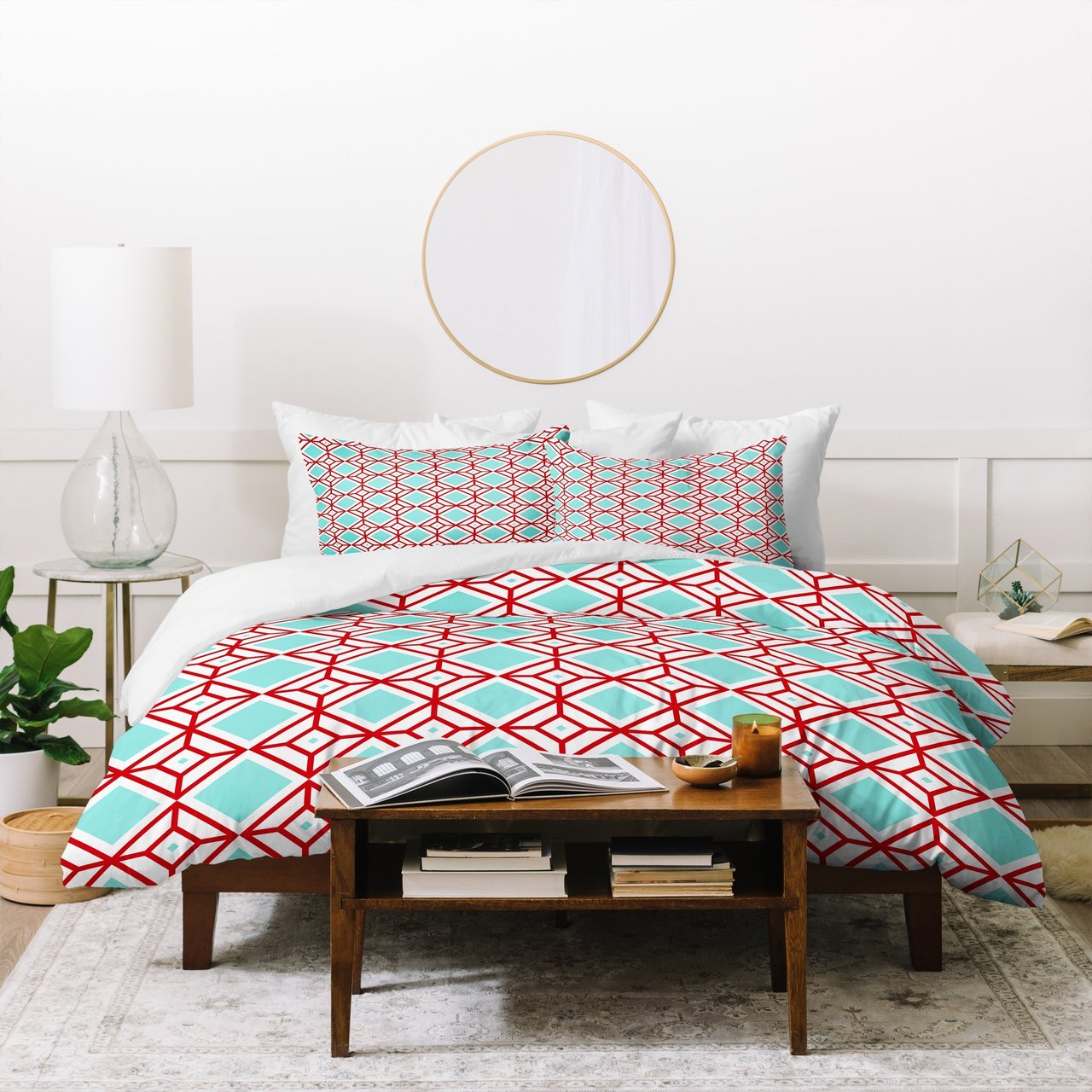 Caroline Okun Petit Diamant Duvet Cover