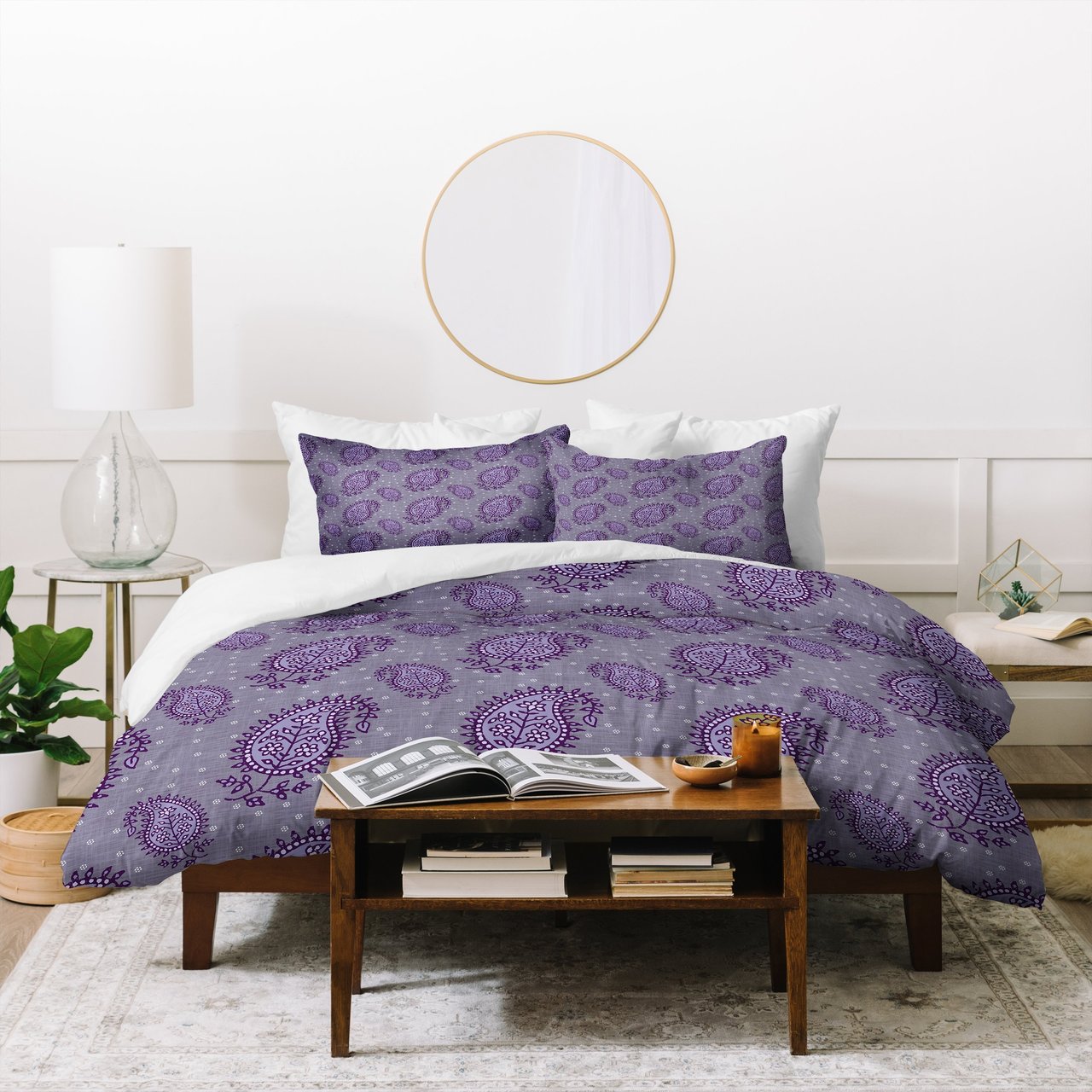 Caroline Okun Shanti Blooms Duvet Cover