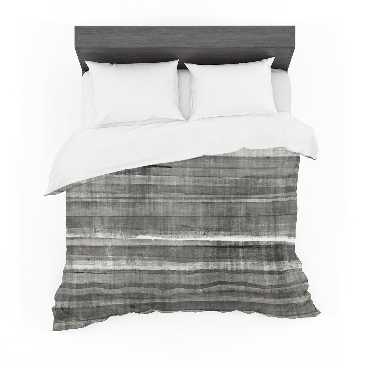 CarolLynn Tice ‘Grey Accent’ Dark Neutral Featherweight3D Customized Duvet Cover Bedding Sets