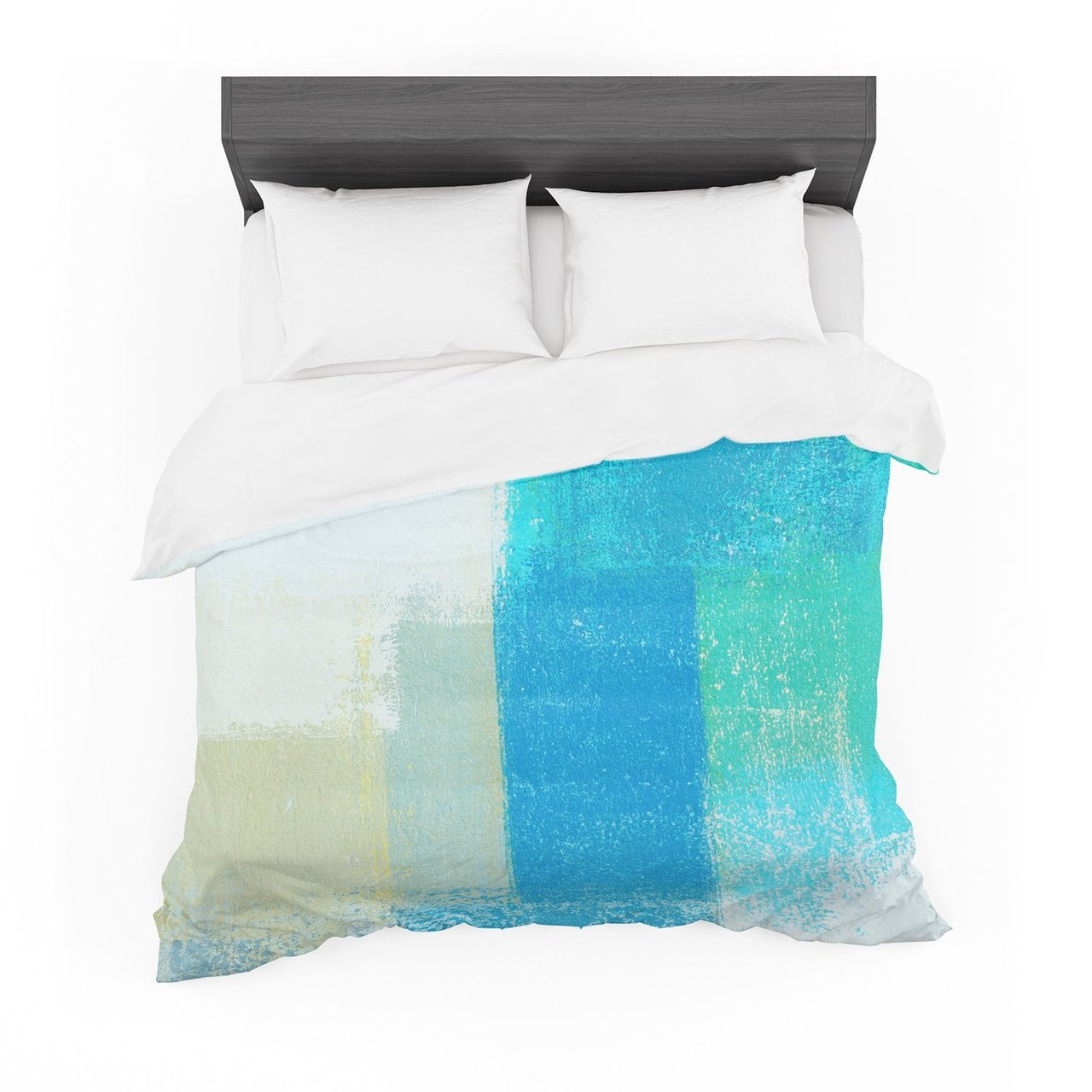 CarolLynn Tice ‘Shallow’ Cool Blues Featherweight3D Customized Duvet Cover Bedding Sets