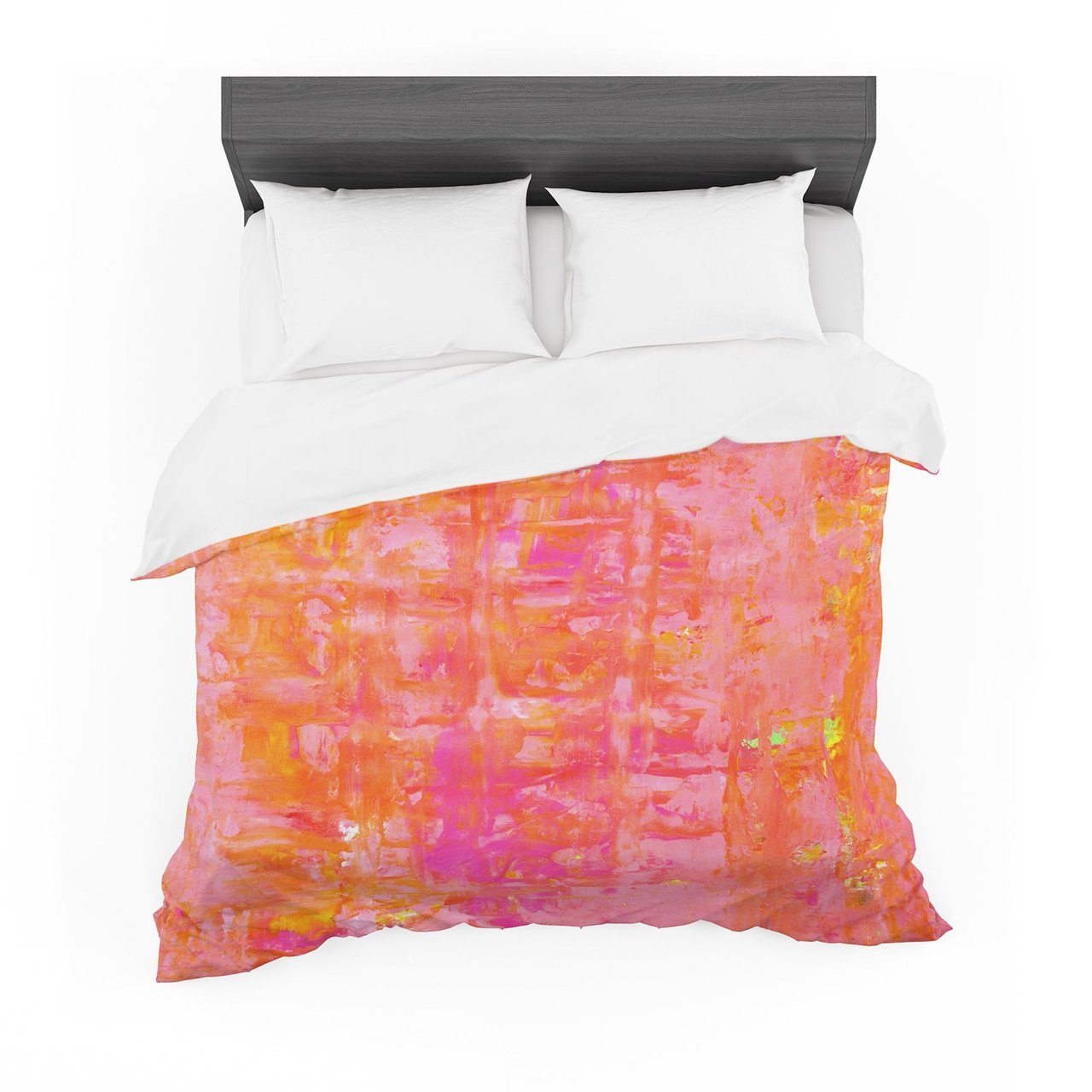 CarolLynn Tice ‘Wiggle’ Orange Featherweight3D Customized Duvet Cover Bedding Sets