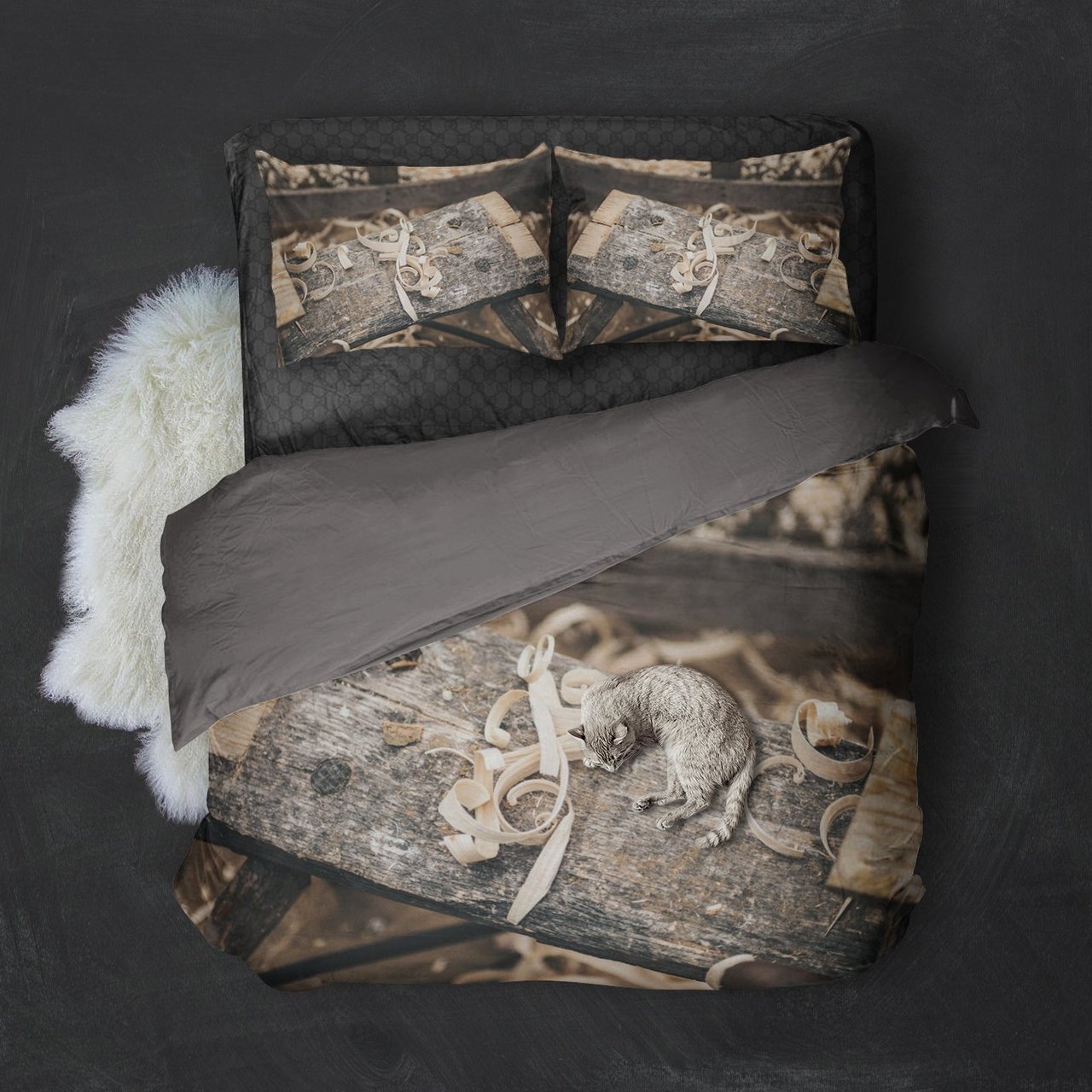 Carpenter Artwork awdust Casual 3D Customized Duvet Cover Bedding Sets