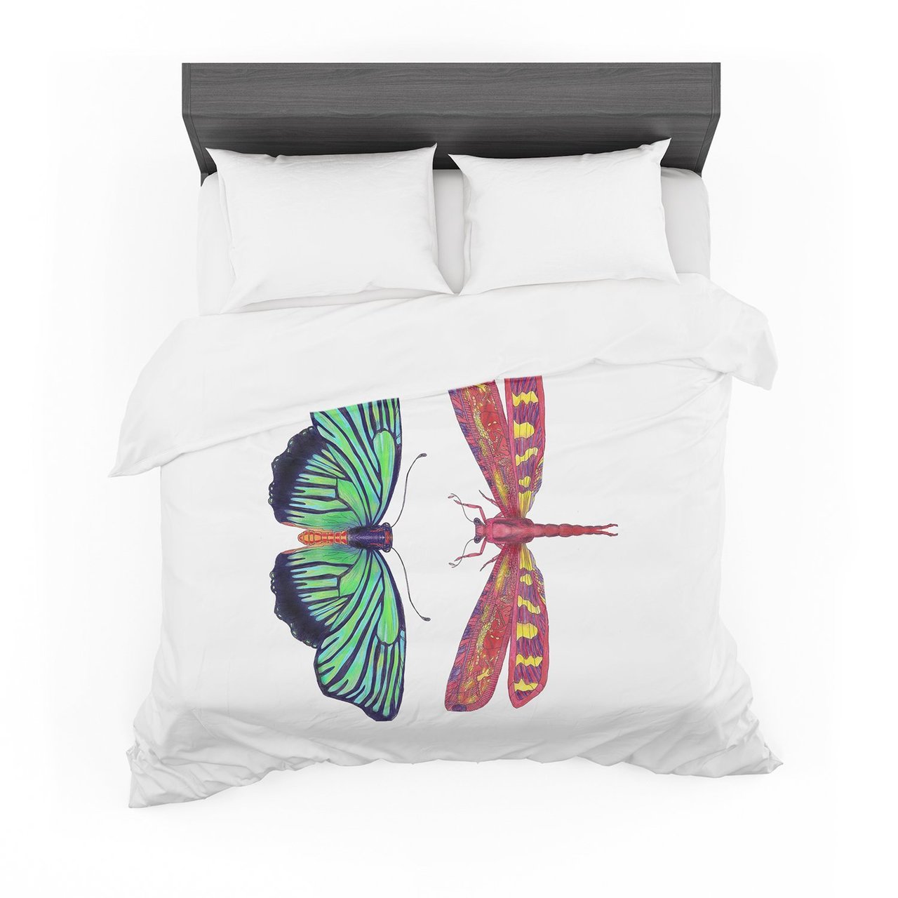 Catherine Holcombe ‘Haland Red’ Cotton3D Customized Duvet Cover Bedding Sets