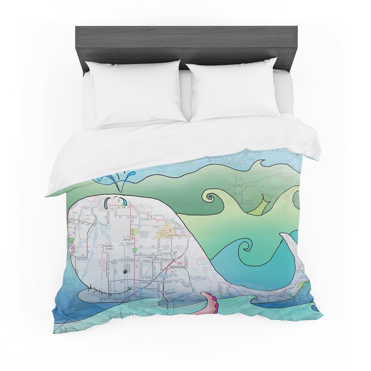 Catherine Holcombe ‘I’m on a Boat’ Cotton3D Customized Duvet Cover Bedding Sets