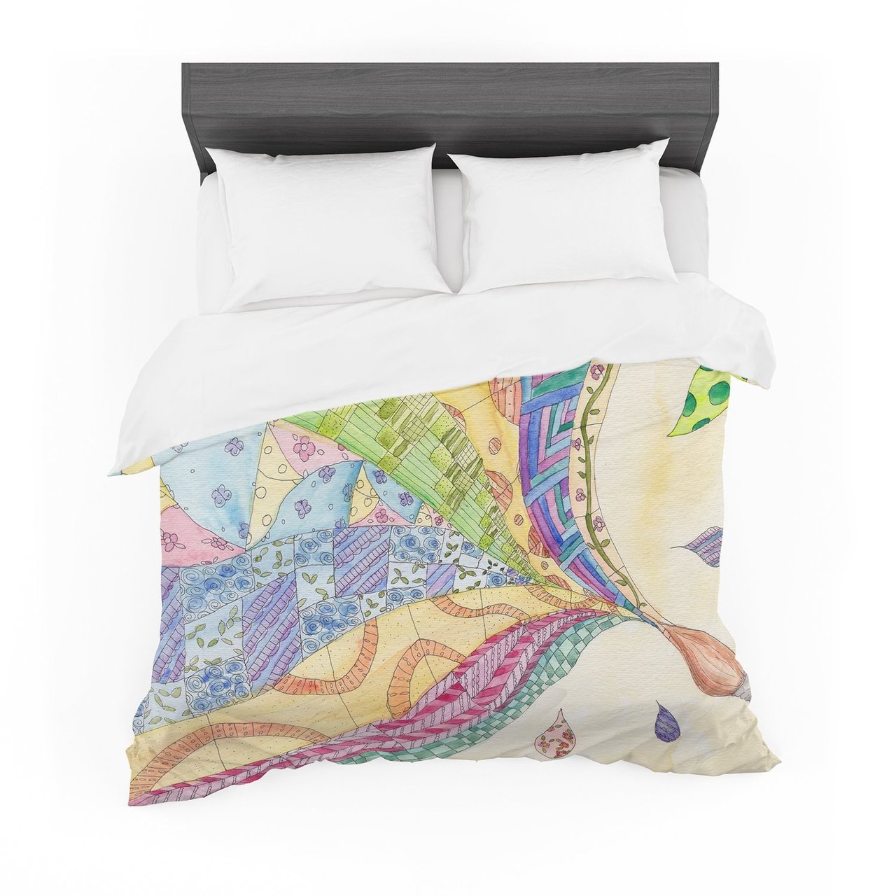 Catherine Holcombe ‘The Painted Quilt’ Cotton3D Customized Duvet Cover Bedding Sets