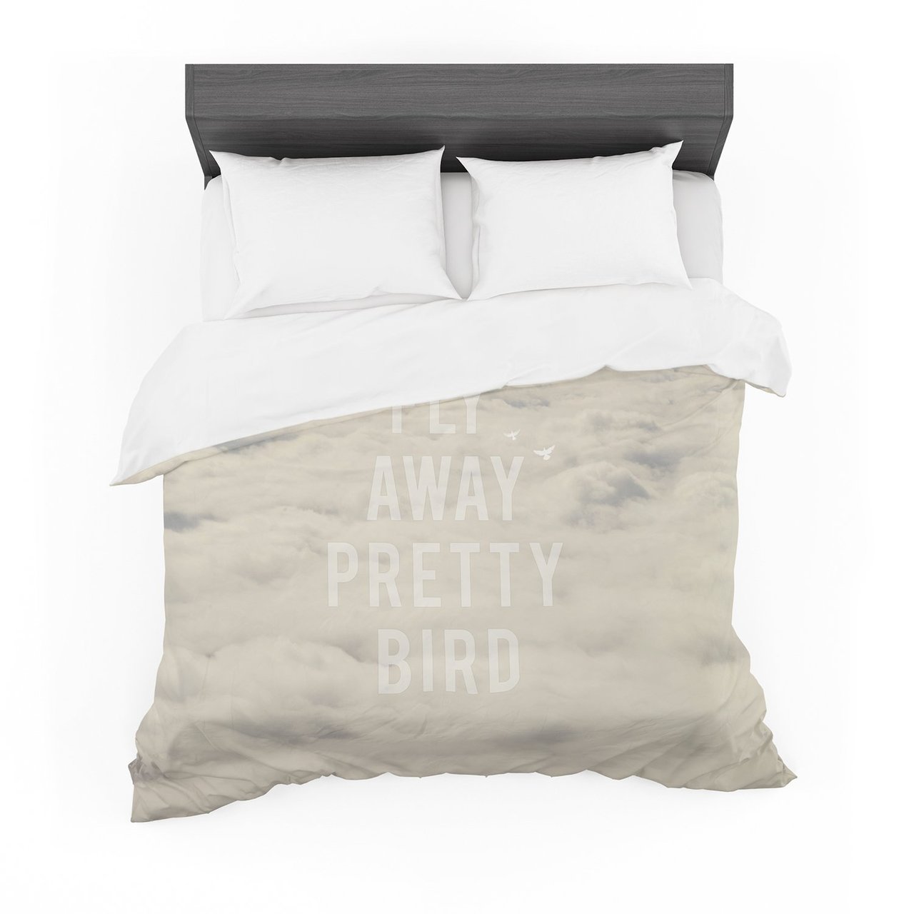 Catherine McDonald ‘Fly Away Pretty Bird’ Featherweight3D Customized Duvet Cover Bedding Sets
