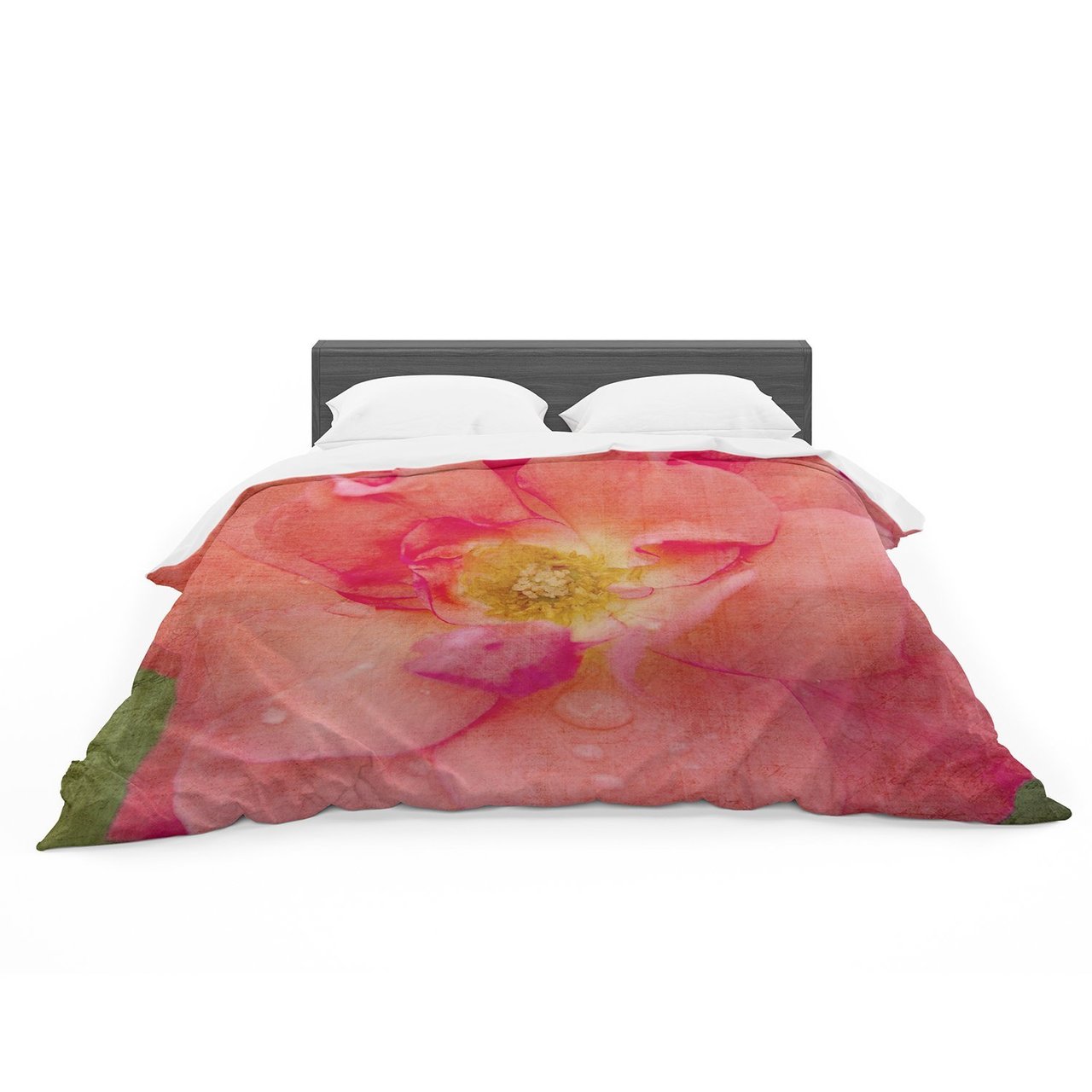 Catherine McDonald ‘Pink Rose’ Flower Featherweight3D Customized Duvet Cover Bedding Sets