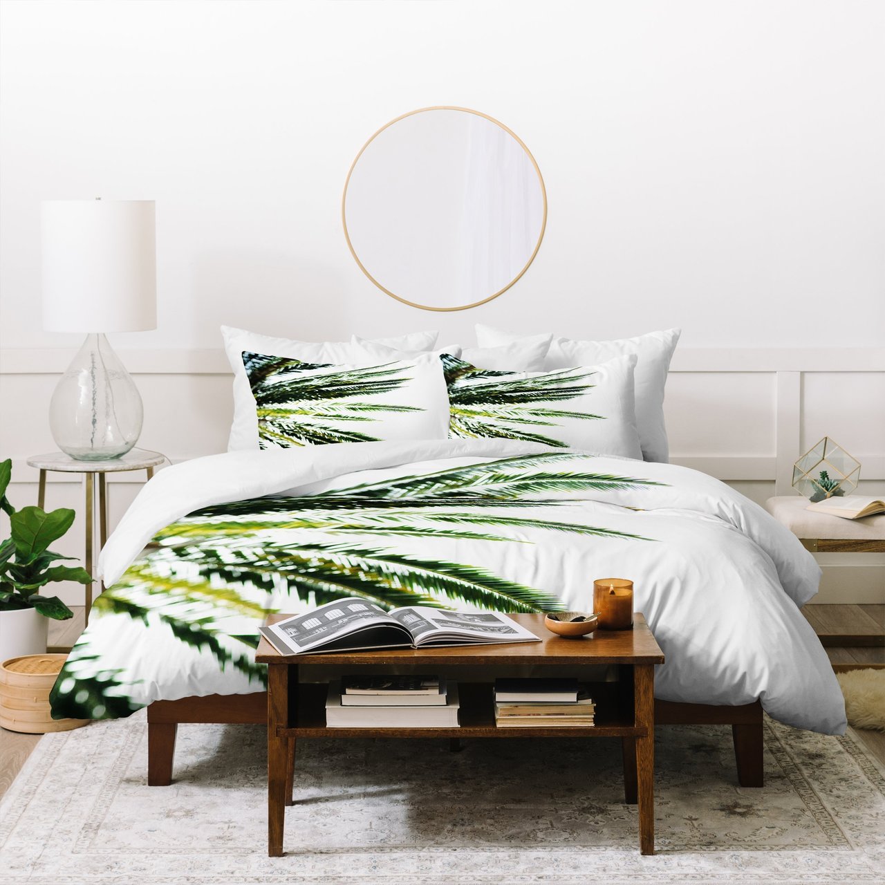 Chelsea Victoria Beverly Hills Palm Tree Duvet Cover