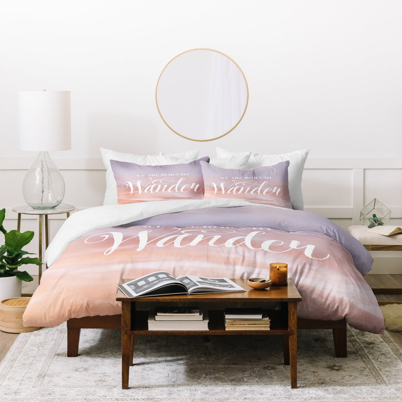 Chelsea Victoria Born to Wander Duvet Cover