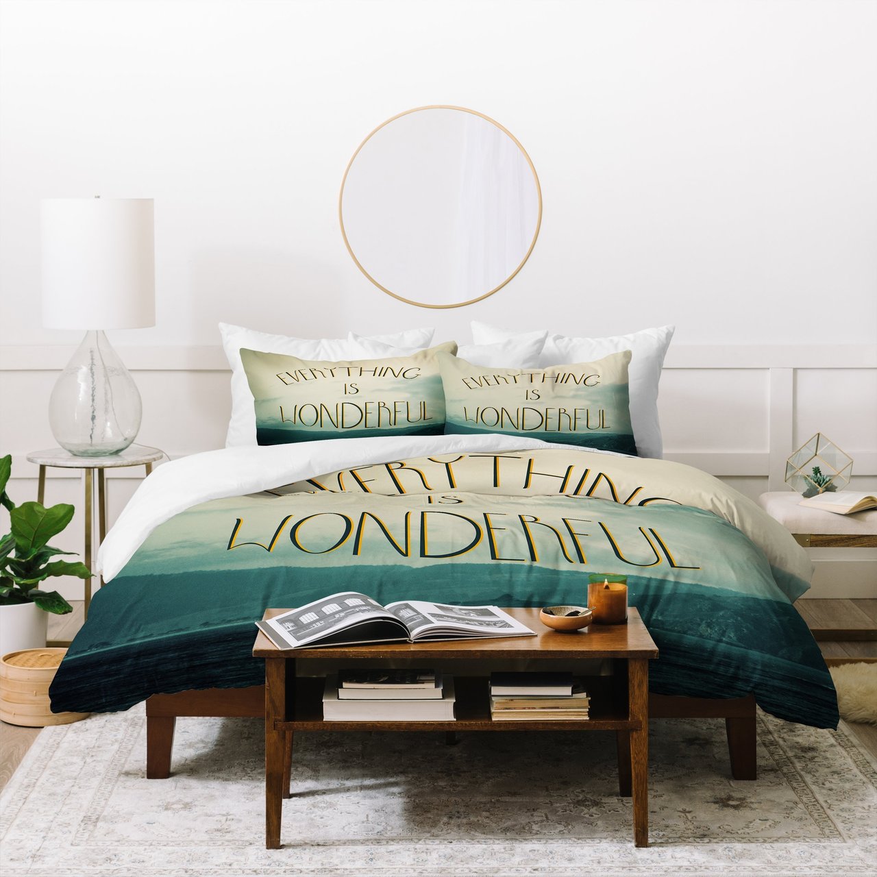 Chelsea Victoria Everything Is Wonderful Duvet Cover