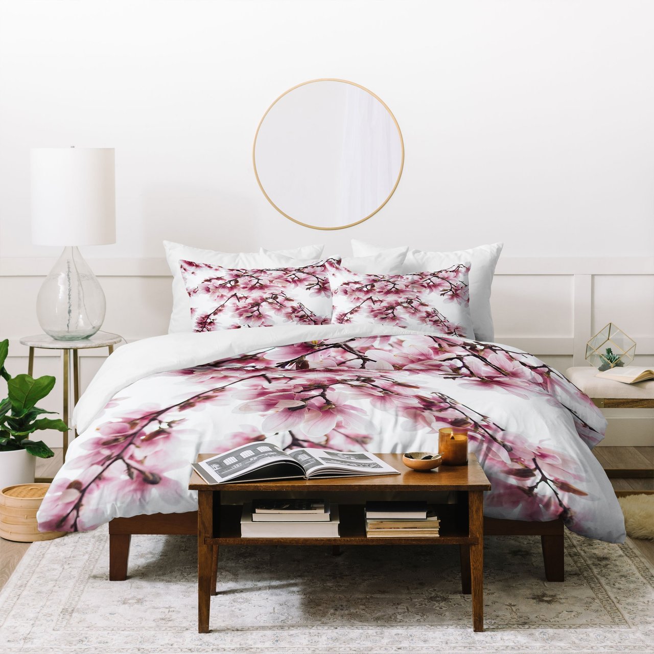 Chelsea Victoria Magnolia Branch Duvet Cover