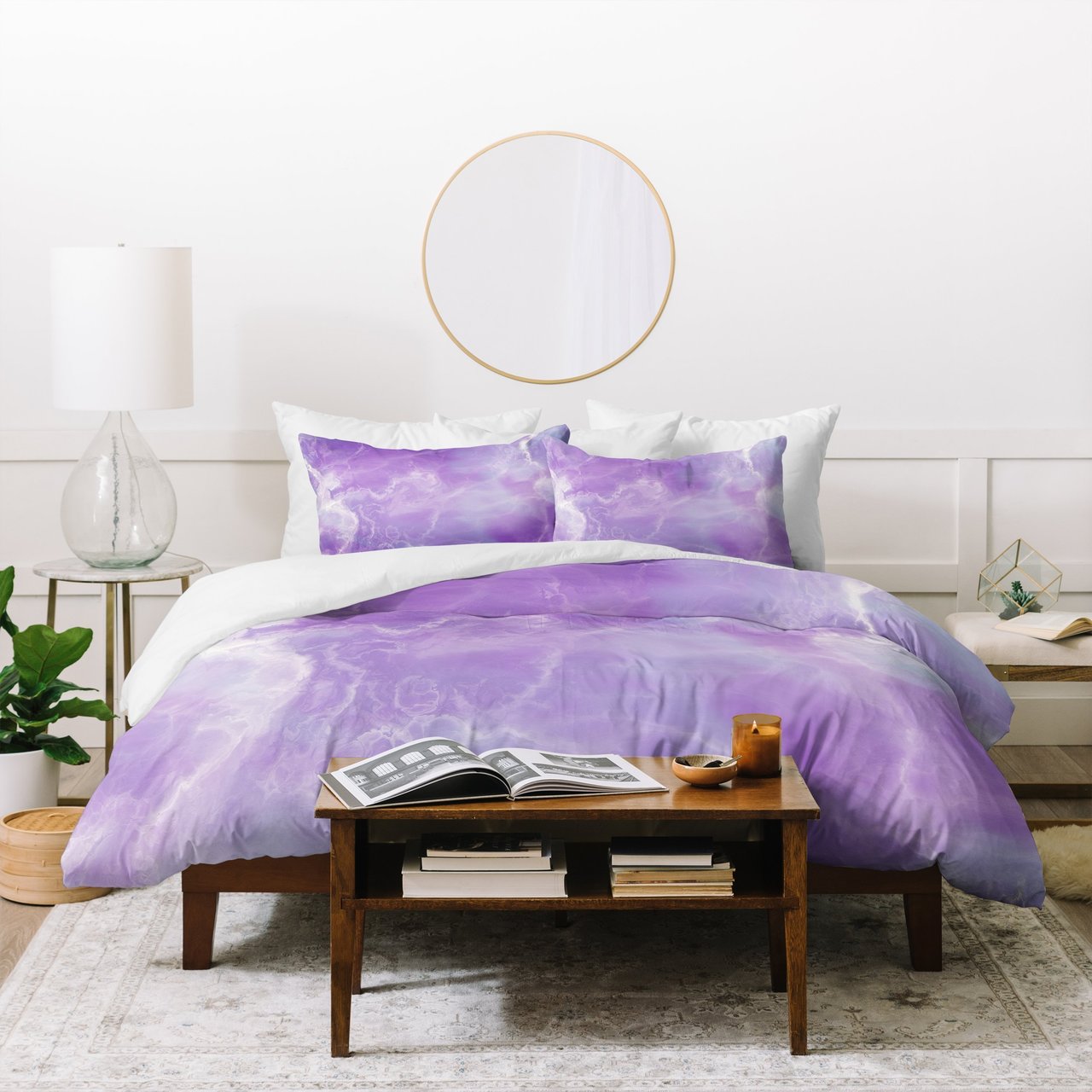Chelsea Victoria Mermaid Marble Duvet Cover