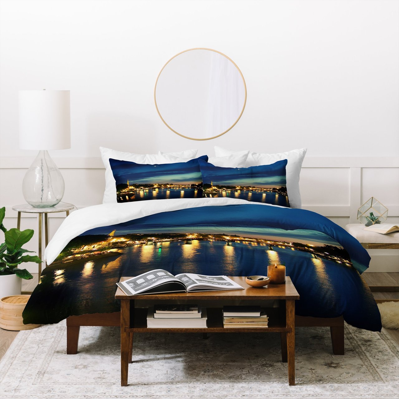 Chelsea Victoria Paris I Love You Duvet Cover