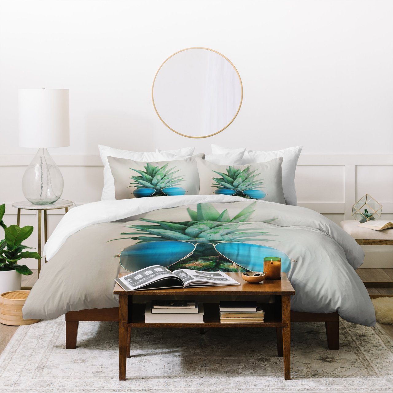 Chelsea Victoria Pineapple In Paradise Duvet Cover