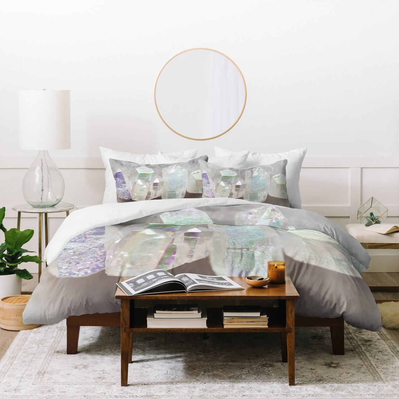 Chelsea Victoria Raw Crystals Duvet Cover