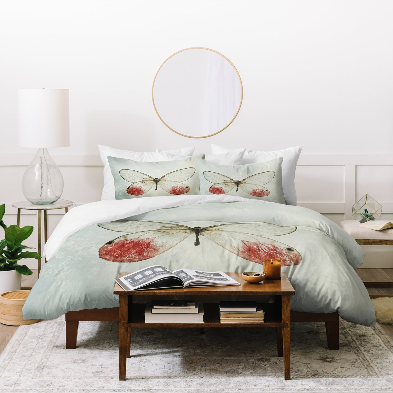 Chelsea Victoria Shades Of Butterfly Duvet Cover