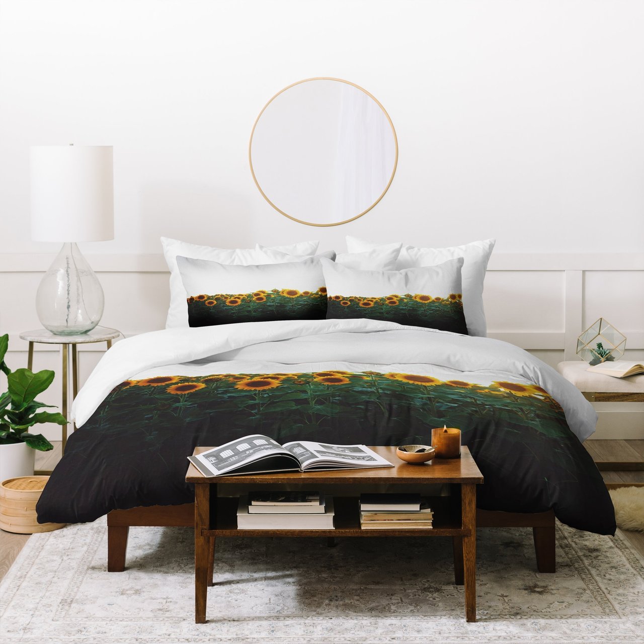 Chelsea Victoria Sunflower Fields Duvet Cover