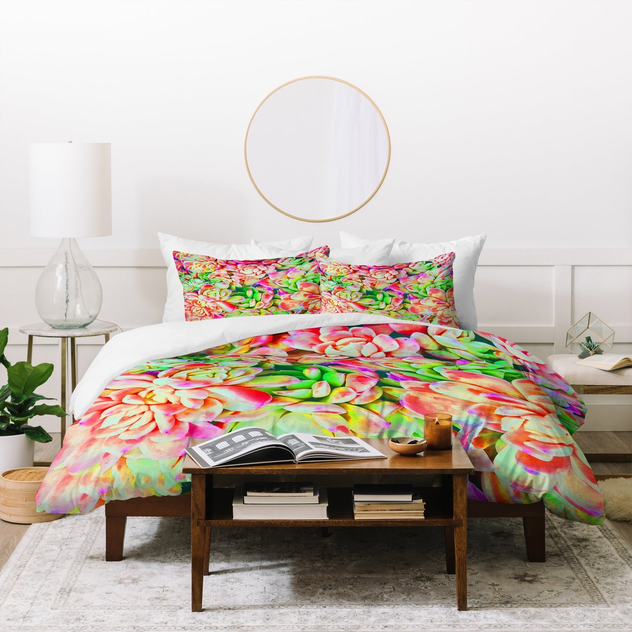 Chelsea Victoria Technicolor Floral Duvet Cover Bedding Sets