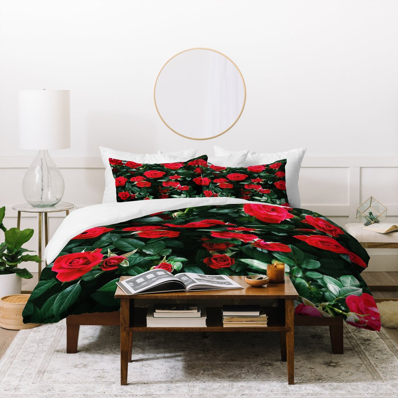 Chelsea Victoria The Bel Air Rose Garden Duvet Cover