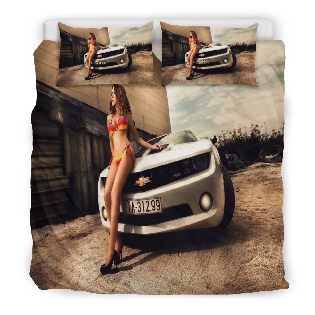 Chevrolet Car Lovers Duvet Cover Set