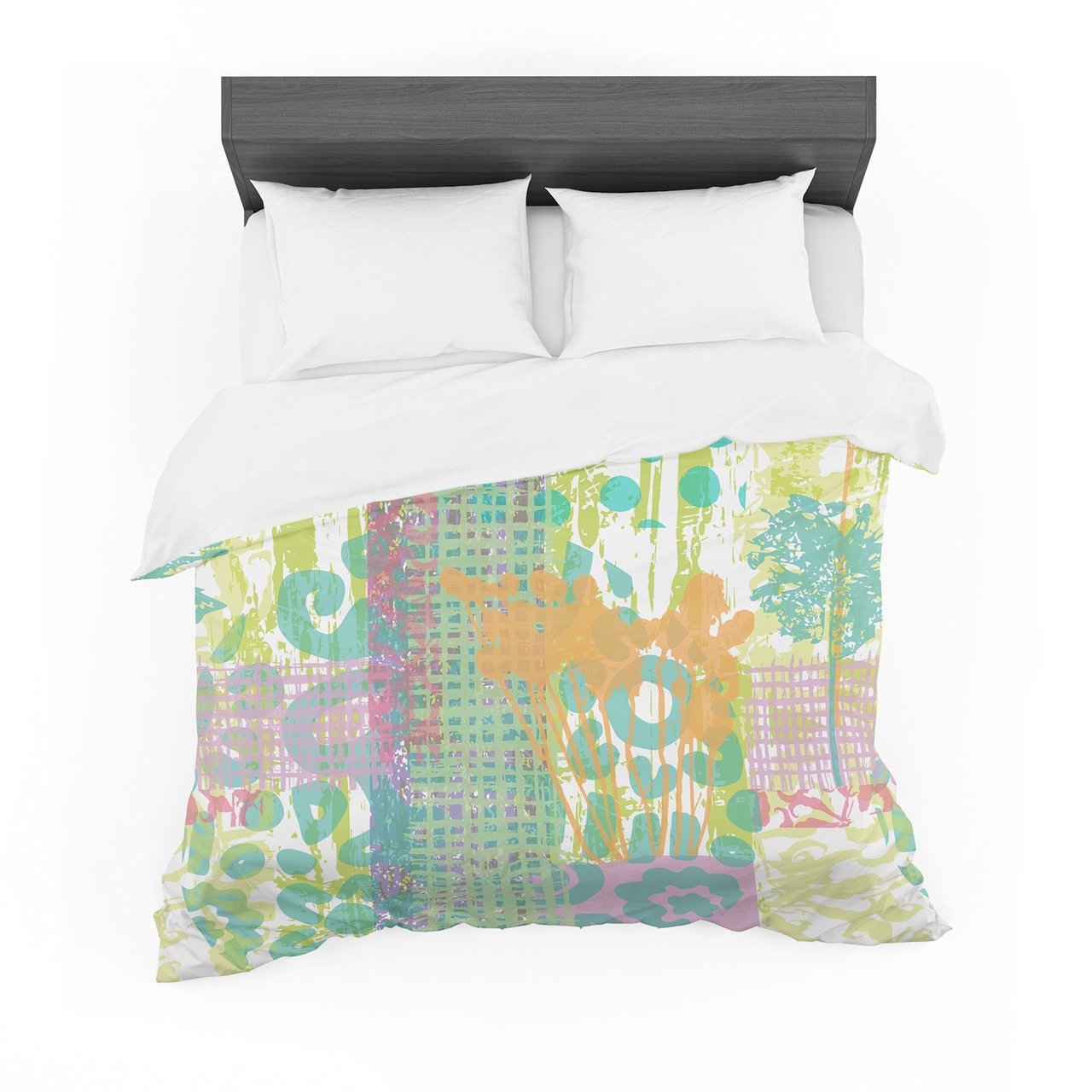 Chickaprint ‘Dazed’ Pastelplatter Featherweight3D Customized Duvet Cover Bedding Sets